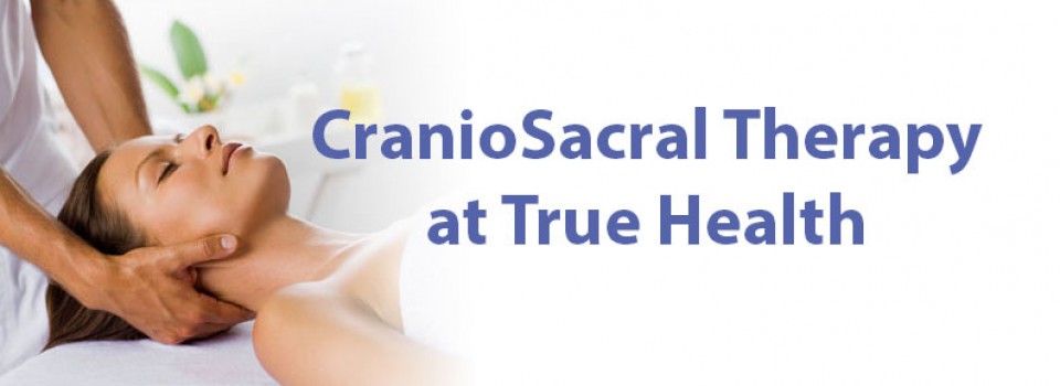 craniosacral therapy being performed